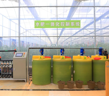 金海湖新區(qū)，智能溫室大棚采用華勝物聯(lián)網(wǎng)水肥一體化設備實現(xiàn)智能化灌溉