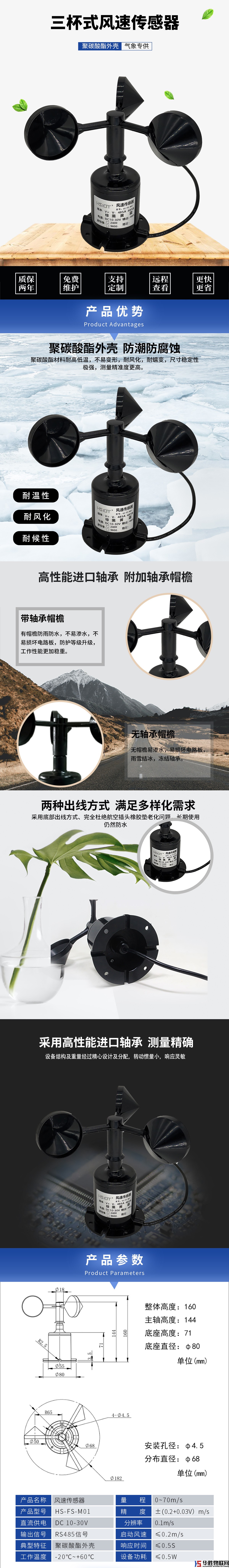 風(fēng)速傳感器 風(fēng)速傳感器
